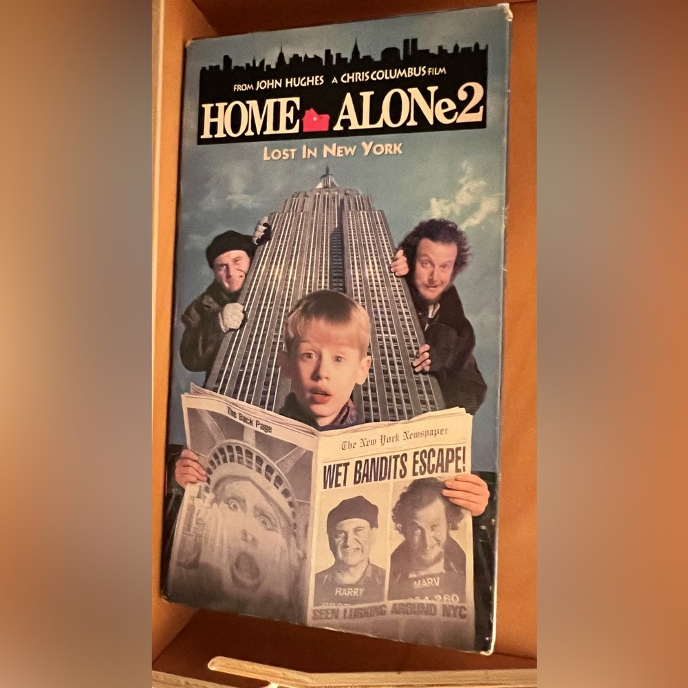 Home Alone 2 Lost in New York VHS 1993 Macaulay Culkin
